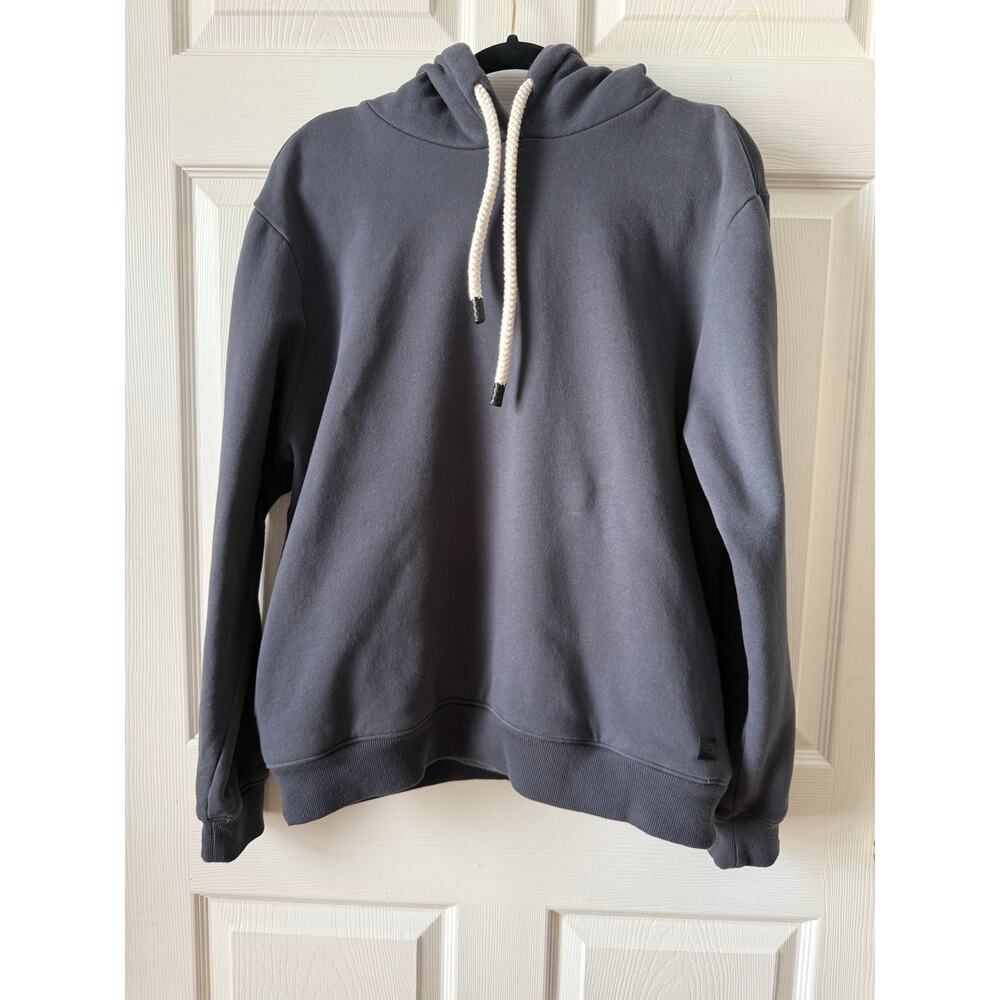PTO Nordstrom Gray Pullover Hoodie Hidden Kangaroo Pocket Unisex Size Large